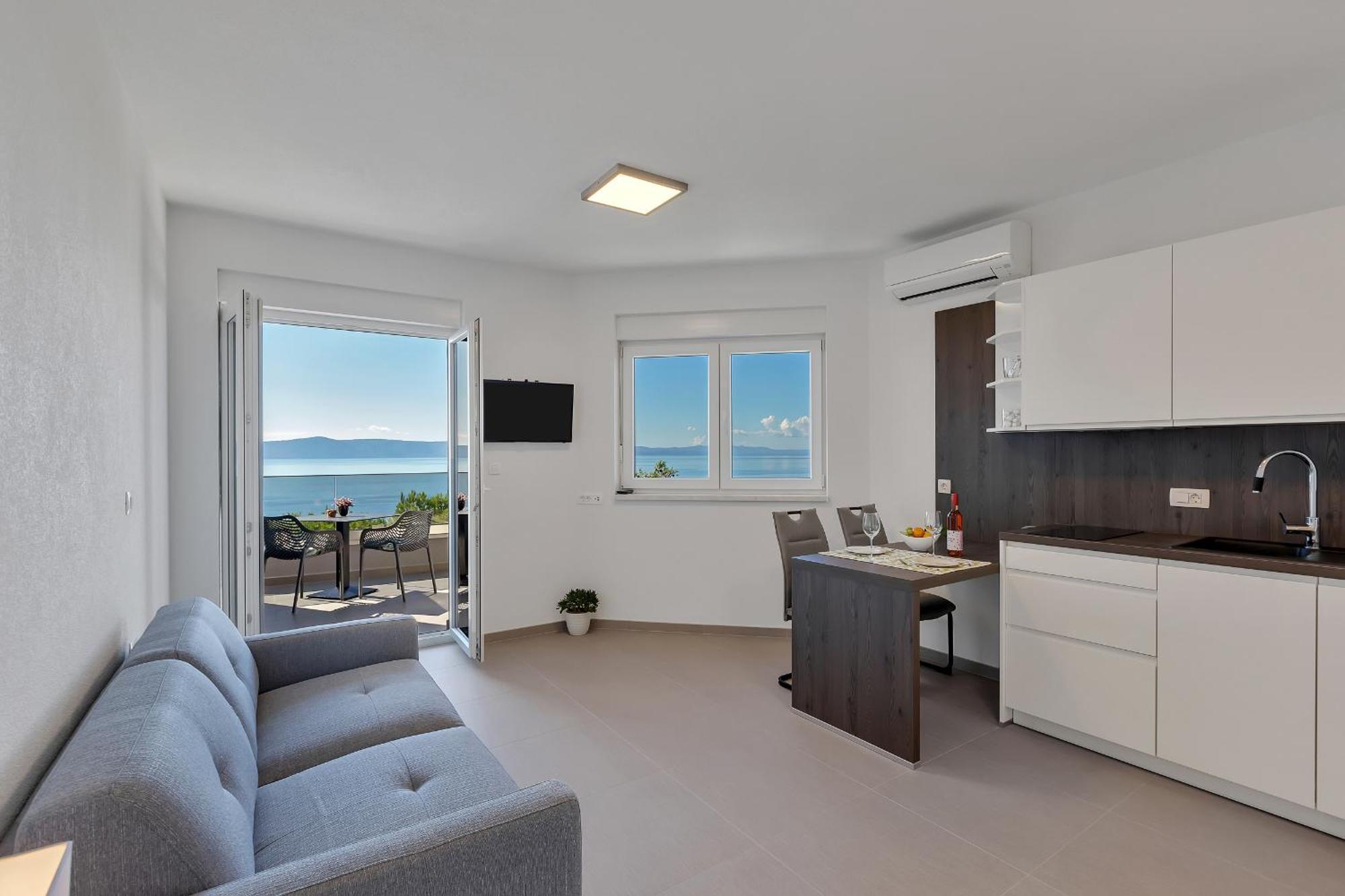 Apartament Golden Horizon Retreat Podgora Zewnętrze zdjęcie