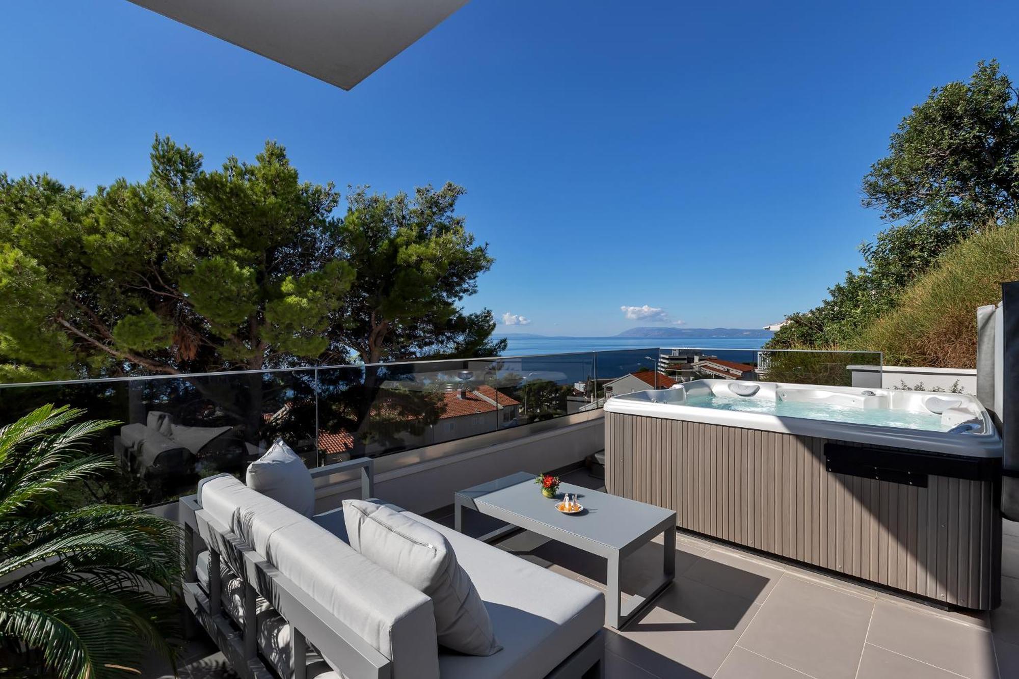 Apartament Golden Horizon Retreat Podgora Zewnętrze zdjęcie
